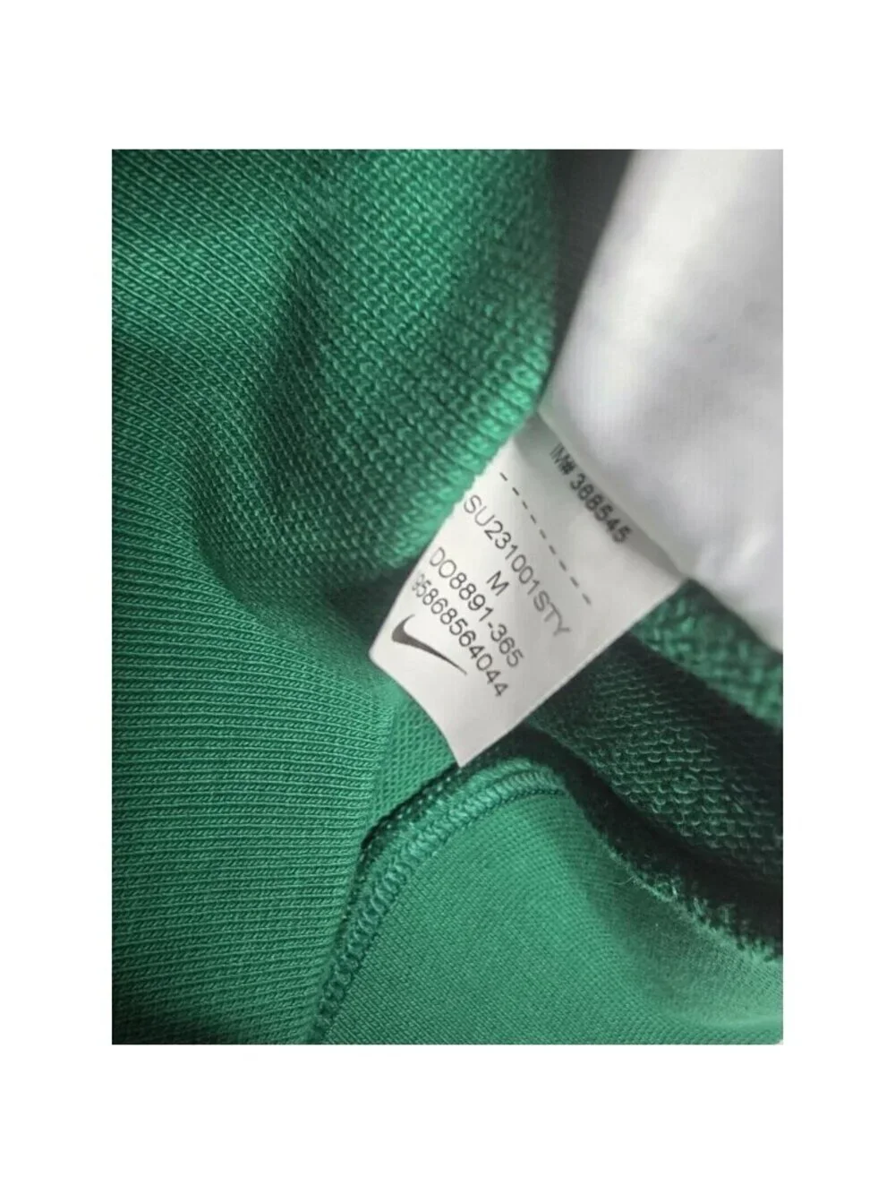 Mens Medium Nike Sportswear Retro French Terry Crew Sweatshirt Green DO8891-365